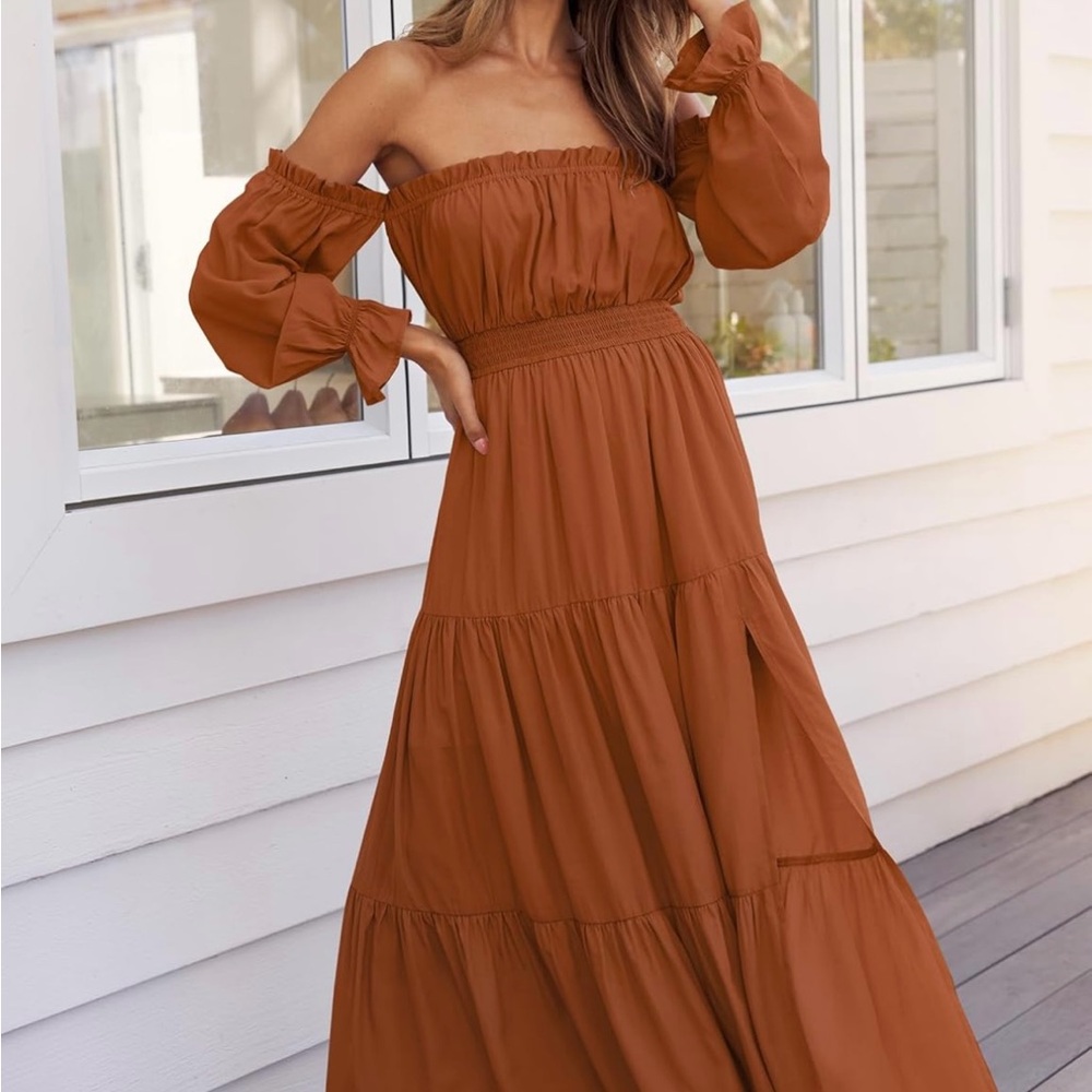 NWT size medium off the shoulder dress